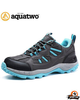 รองเท้าเดินป่า กันน้ำ aquatwo รุ่น304-สีฟ้า