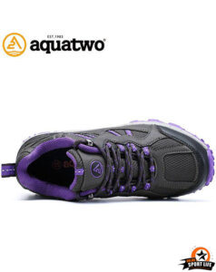 รองเท้าเดินป่า กันน้ำ aquatwo รุ่น304-สีม่วง