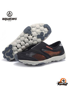 รองเท้าลุยน้ำ ลงน้ำ aquatwo รุ่น503-สีดำส้ม