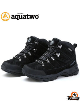 รองเท้าหนังกลับ-กันน้ำ-เดินป่า-aqautwo-รุ่น943-สีดำ
