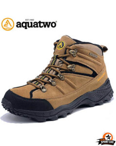 รองเท้าหนังกลับ-กันน้ำ-เดินป่า-aqautwo-รุ่น943-สีน้ำตาลอ่อน