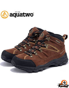 รองเท้าหนังกลับ-กันน้ำ-เดินป่า-aqautwo-รุ่น943-สีน้ำตาลเข้ม
